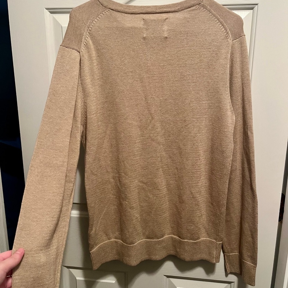 Old Navy Tan Long Sleeve Tan Sweater Size M NWOT - Picture 6 of 6